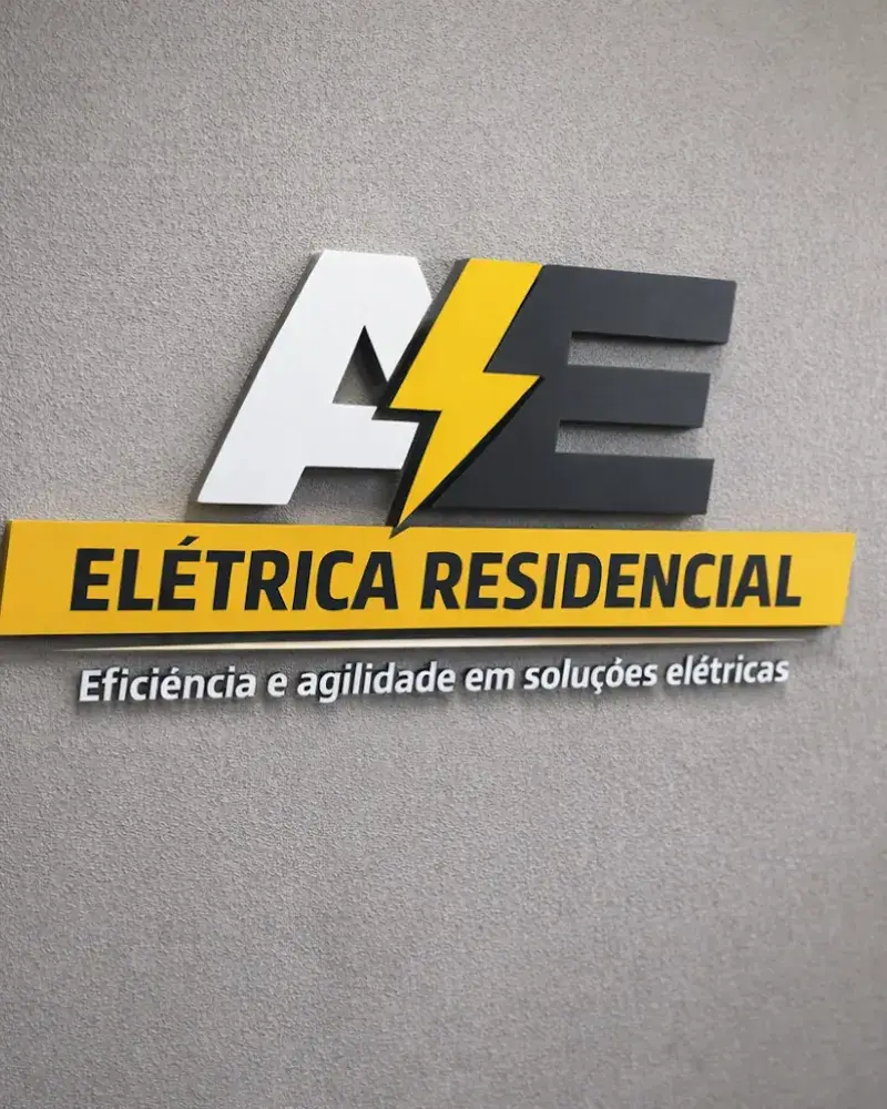 Logo da AE Eletricista Residencial, eletricista em Hortolândia
